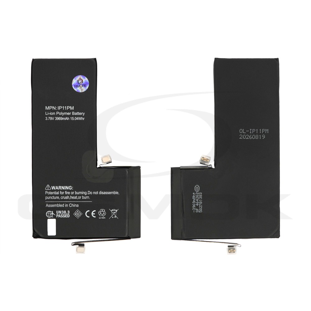 BATTERY APPLE IPHONE 11 PRO MAX 3969MAH ORIGINAL BMS RMORE PREMIUM