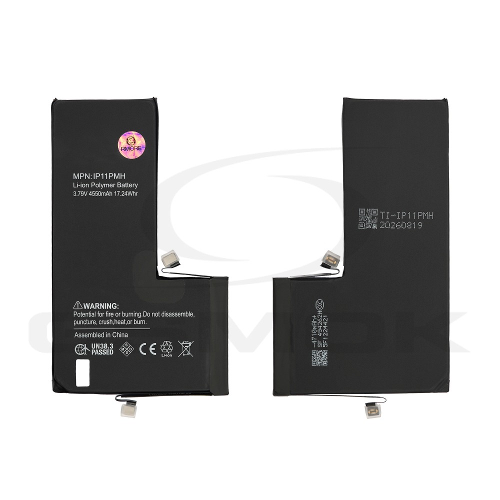 BATTERY APPLE IPHONE 11 PRO MAX TI 4550MAH RMORE PREMIUM