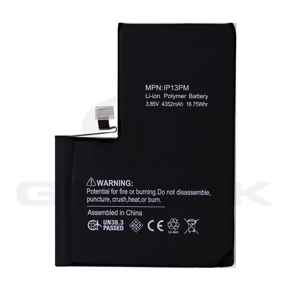 Photo num 6 - BATTERY APPLE IPHONE 13 PRO MAX 4352MAH ORIGINAL BMS RMORE PREMIUM Photo num 6 - BATTERY APPLE IPHONE 13 PRO MAX 4352MAH ORIGINAL BMS RMORE PREMIUM