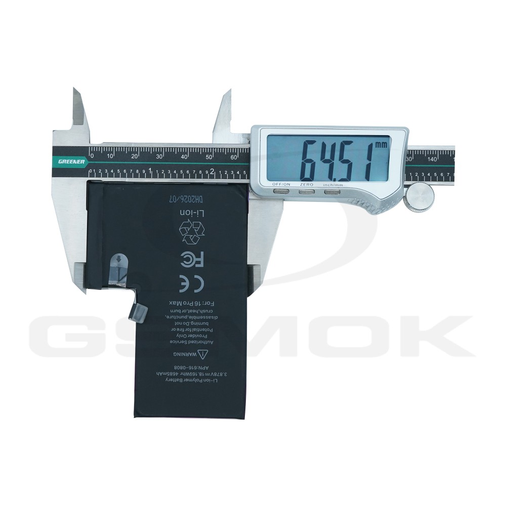 Photo num 8 - BATTERY APPLE IPHONE 16 PRO MAX TI 4685MAH Photo num 8 - BATTERY APPLE IPHONE 16 PRO MAX TI 4685MAH