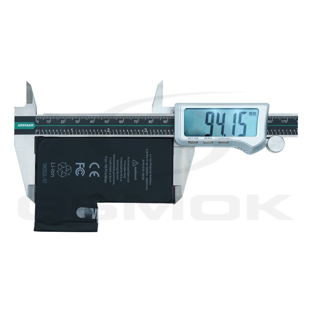 Photo num 4 - BATTERY APPLE IPHONE 16 PRO MAX TI 4685MAH Photo num 4 - BATTERY APPLE IPHONE 16 PRO MAX TI 4685MAH