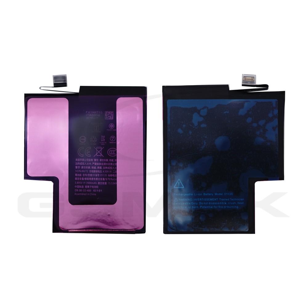 BATTERY APPLE IPHONE 17 PRO TI 3988MAH