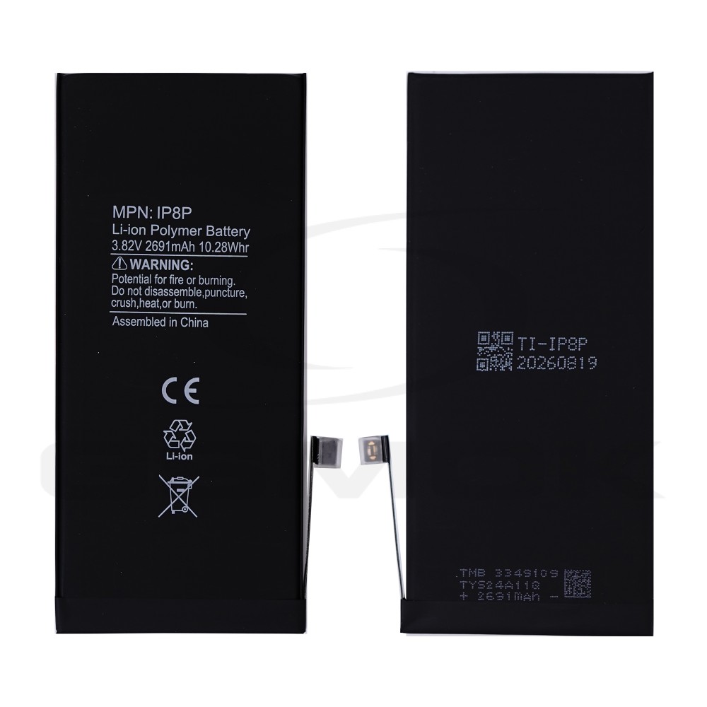 BATTERY APPLE IPHONE 8 PLUS TI 2691MAH RMORE PREMIUM