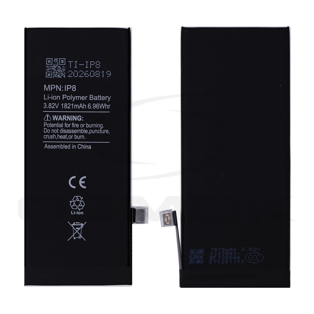 BATTERY APPLE IPHONE 8 TI 1821MAH RMORE PREMIUM