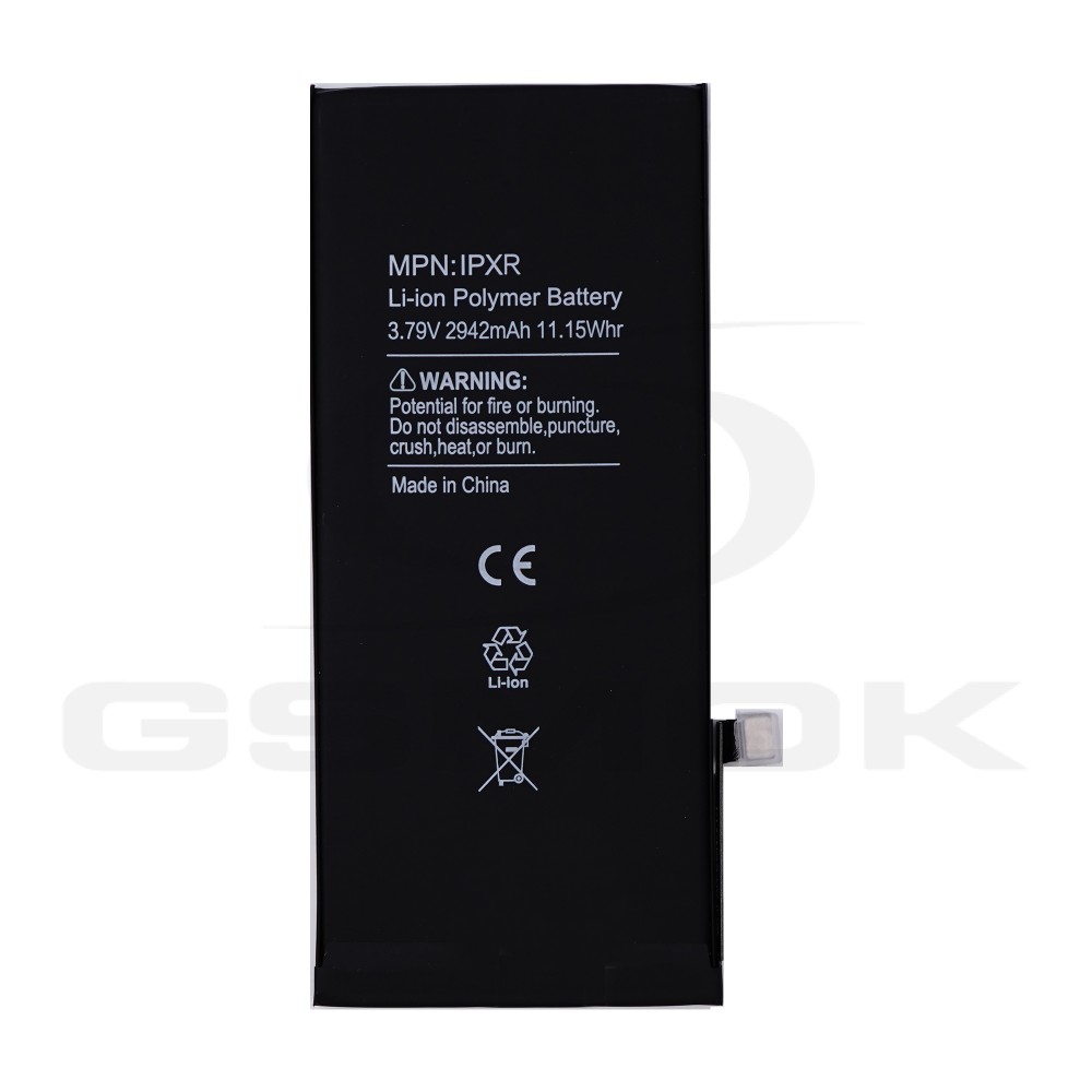 Photo num 4 - BATTERY APPLE IPHONE XR 2942MAH CRACK BMS - NO MESSAGE RMORE PREMIUM Photo num 4 - BATTERY APPLE IPHONE XR 2942MAH CRACK BMS - NO MESSAGE RMORE PREMIUM