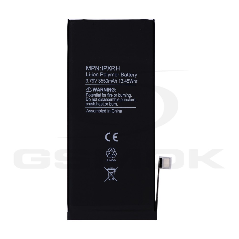 Photo num 3 - BATTERY APPLE IPHONE XR TI 3550MAH RMORE PREMIUM Photo num 3 - BATTERY APPLE IPHONE XR TI 3550MAH RMORE PREMIUM
