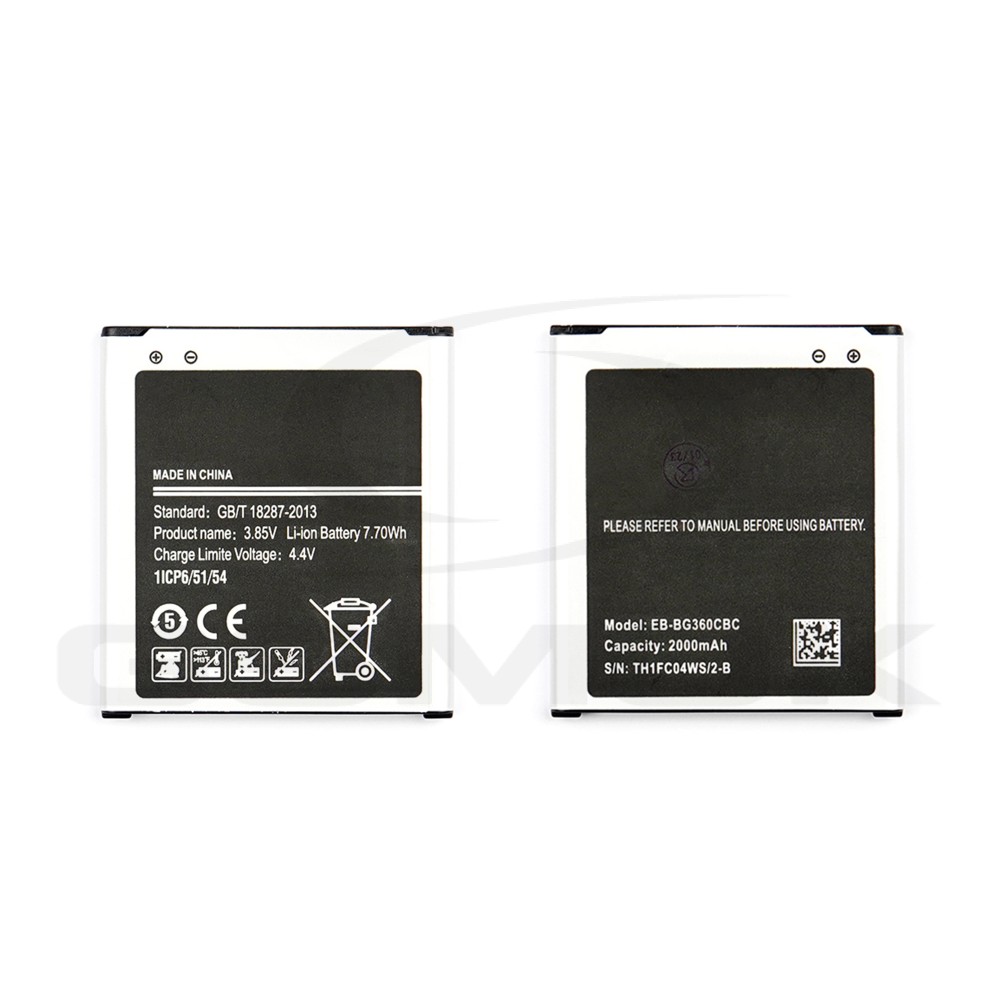 BATTERY SAMSUNG G360 CORE PRIME EB-BG360BBE / EB-BG360CBE EB-BG360CBC 2000MAH