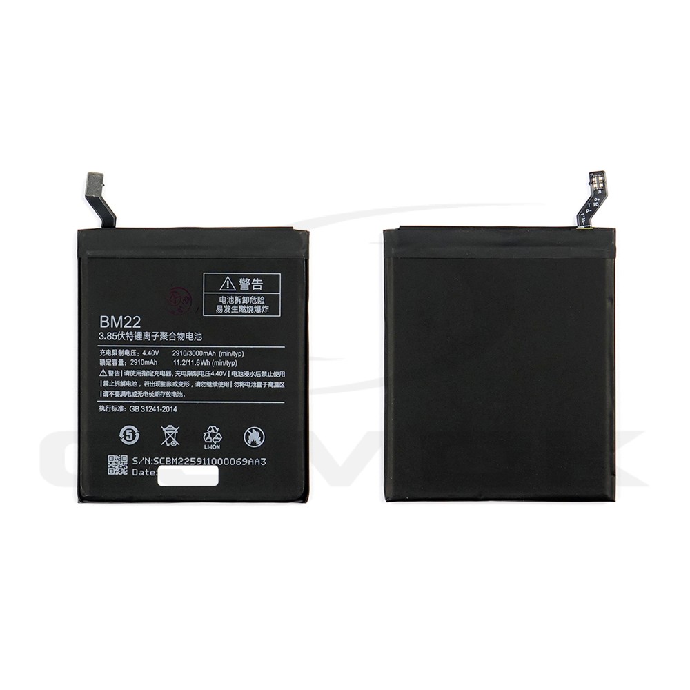 BATTERY XIAOMI MI 5 BM22 3000MAH