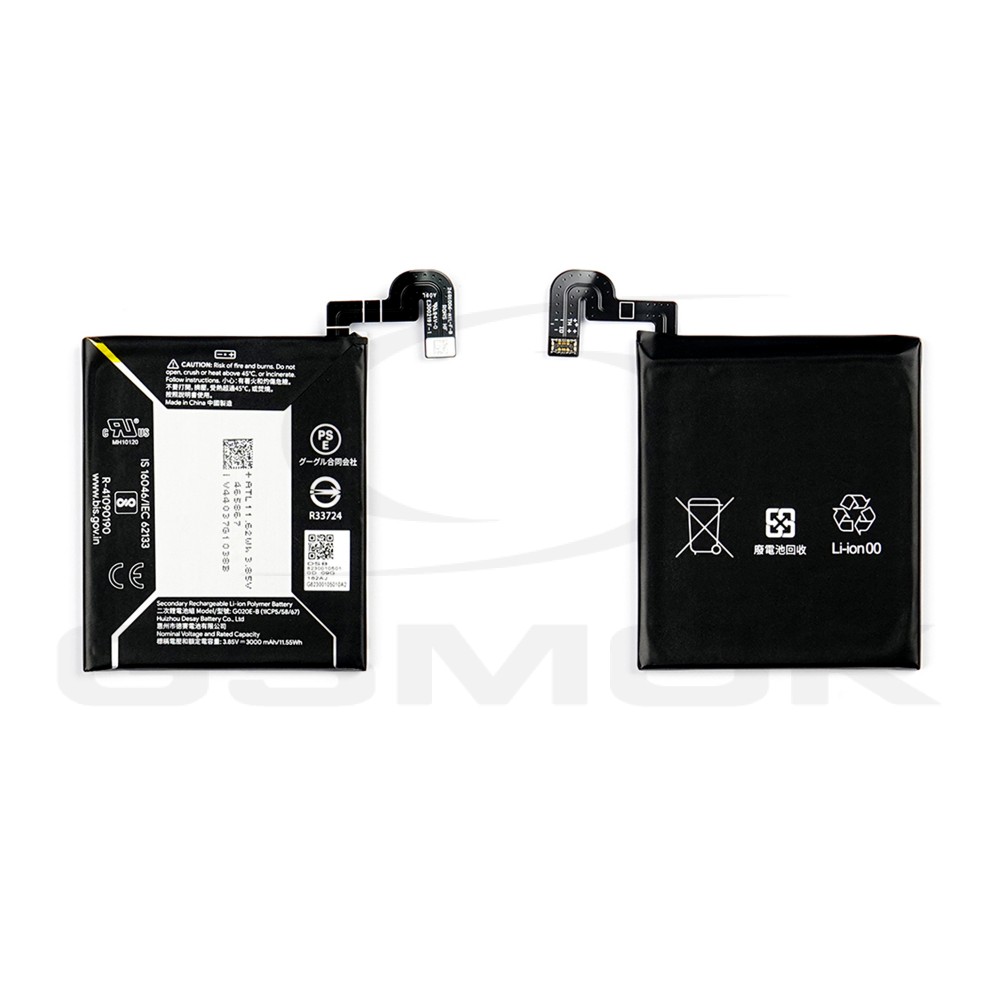 BATTERY GOOGLE PIXEL 3A 3000MAH ORIGINAL BULK