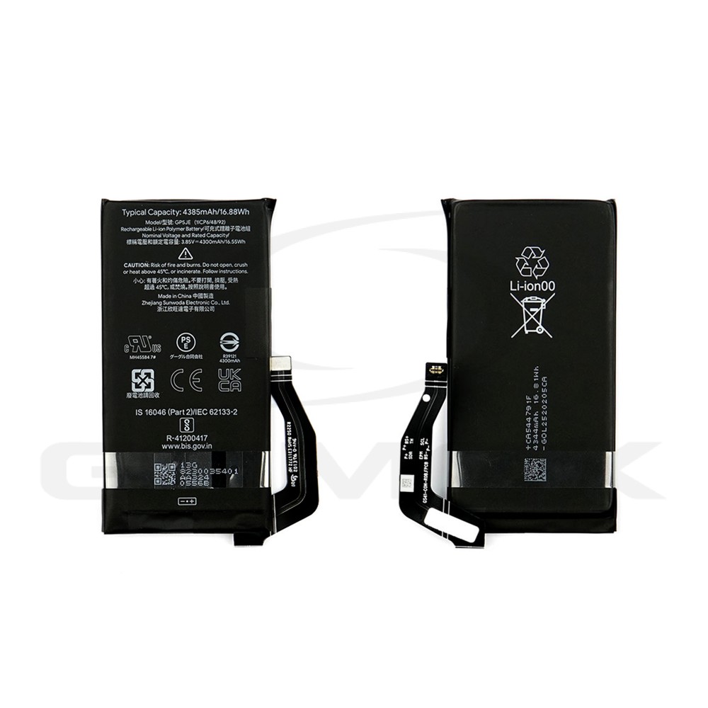 BATTERY GOOGLE PIXEL 7 GP5JE 4300MAH G949-00398-00 ORIGINAL BULK
