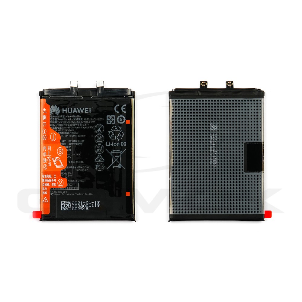 BATTERY HUAWEI NOWA 8I HB466589EFW 24023533 24023618 02354GMD 4200MAH ORIGINAL BULK