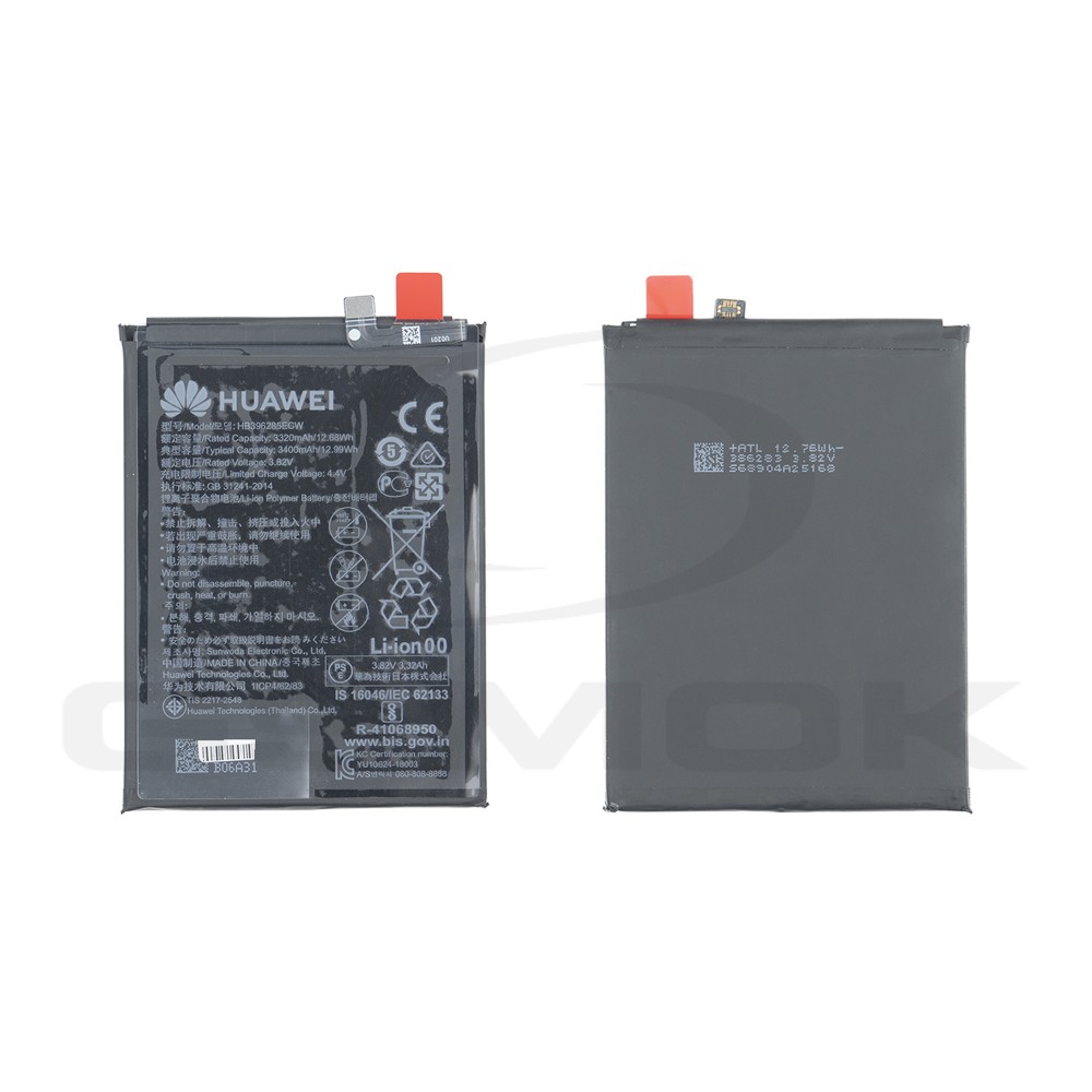 BATTERY HUAWEI P20/HONOR 10 HB396285ECW 24022573 24022756 3400MAH ORIGINAL BULK