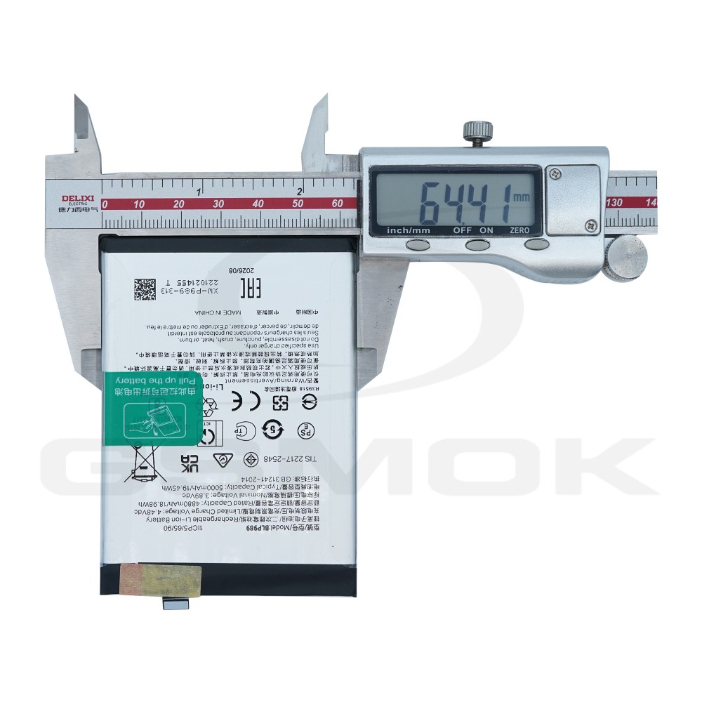 Photo num 5 - BATTERY ONEPLUS NORD CE 3 LITE / A98 5GBLP989 5000MAH Photo num 5 - BATTERY ONEPLUS NORD CE 3 LITE / A98 5GBLP989 5000MAH