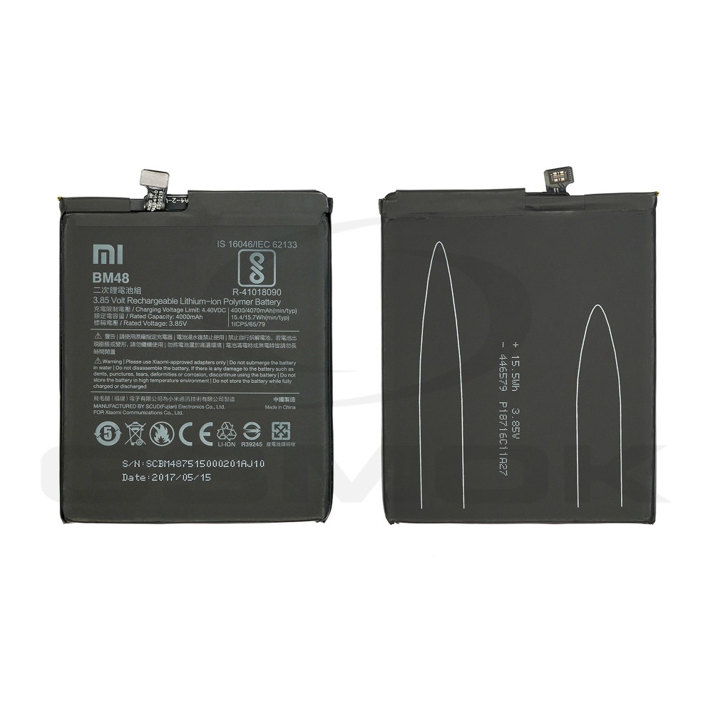 BATTERY XIAOMI MI NOTE 2 BM48 4070MAH 290400011101 ORIGINAL