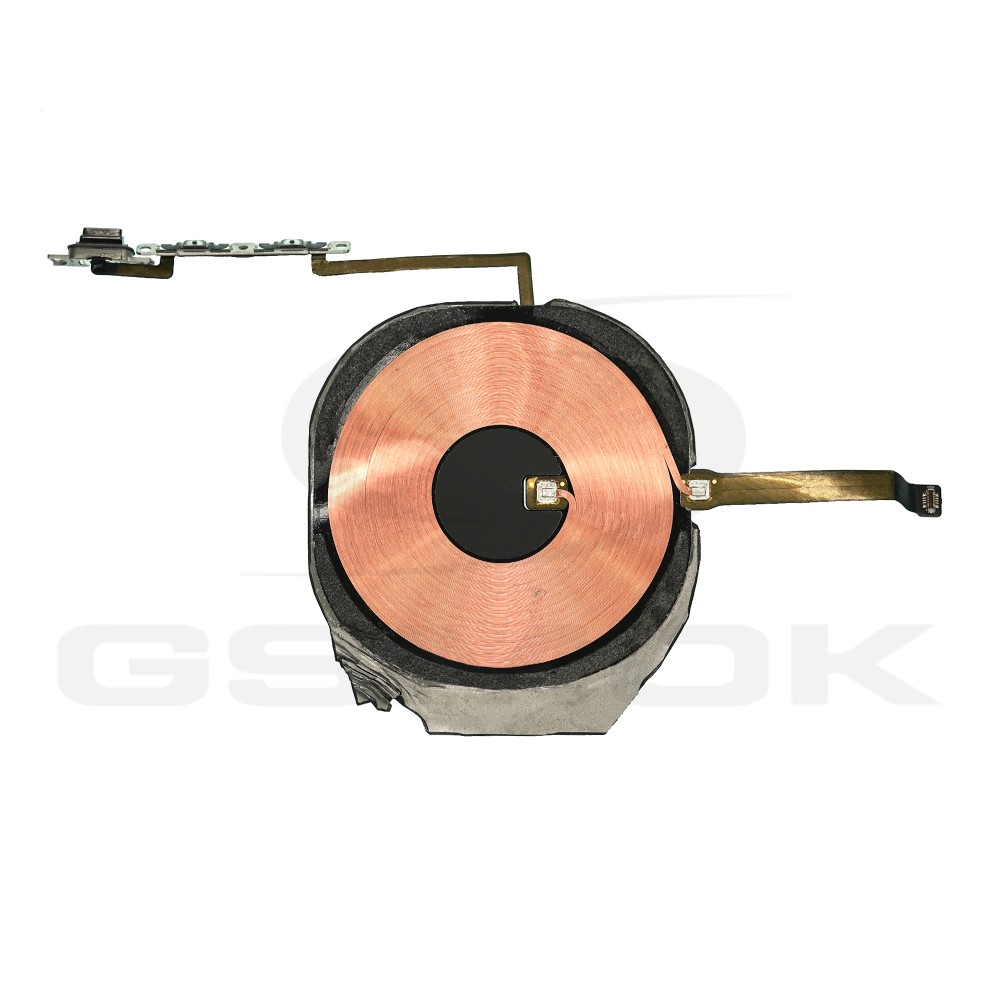 WIRELESS CHARGING COIL WITH VOLUME KEYS FLEX IPHONE 11 PRO MAX PULLED