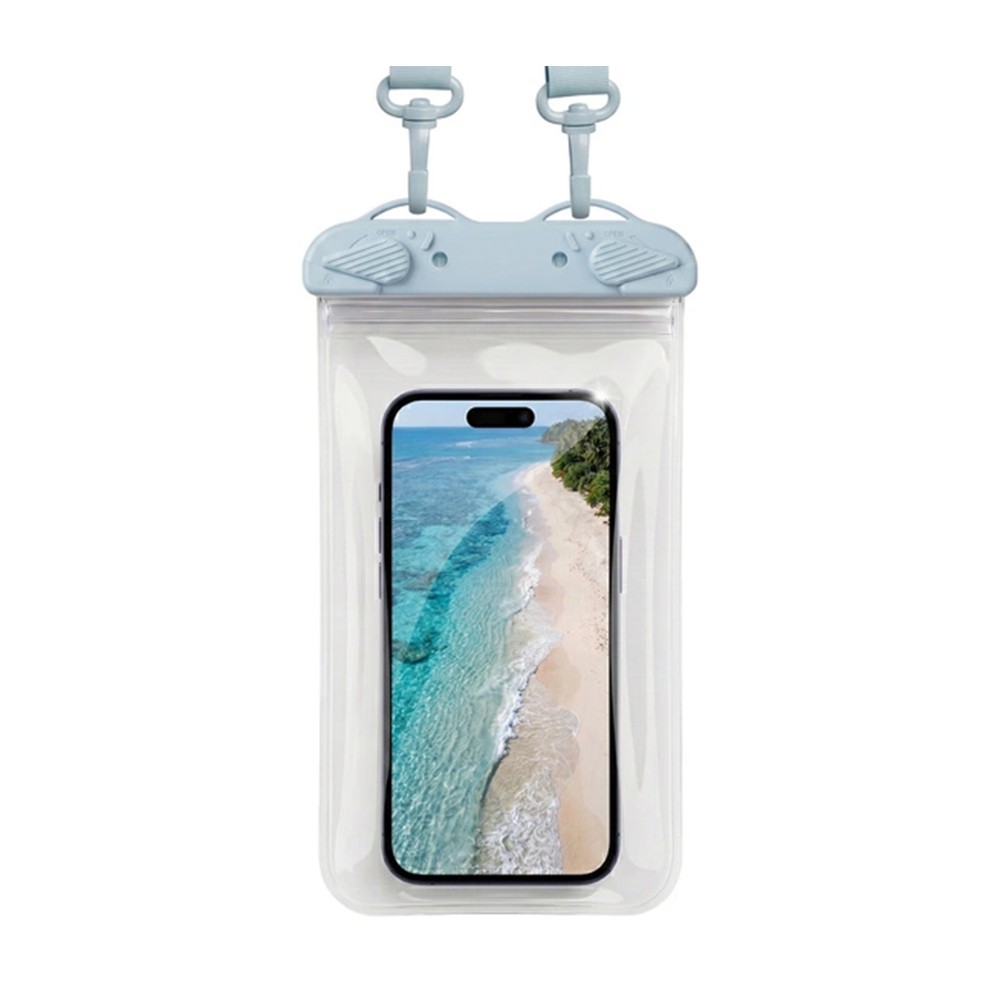 Photo num 1 - UNIVERSAL WATERPROOF CASE RAINBOW 7.5 INCH LIGHT BLUE Photo num 1 - UNIVERSAL WATERPROOF CASE RAINBOW 7.5 INCH LIGHT BLUE