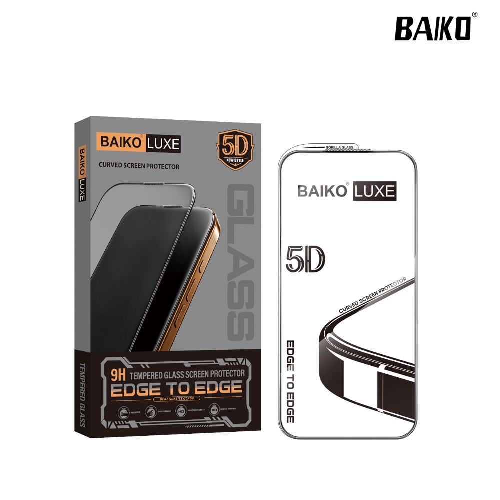 IPHONE 15 PRO - TEMPERED GLASS 5D