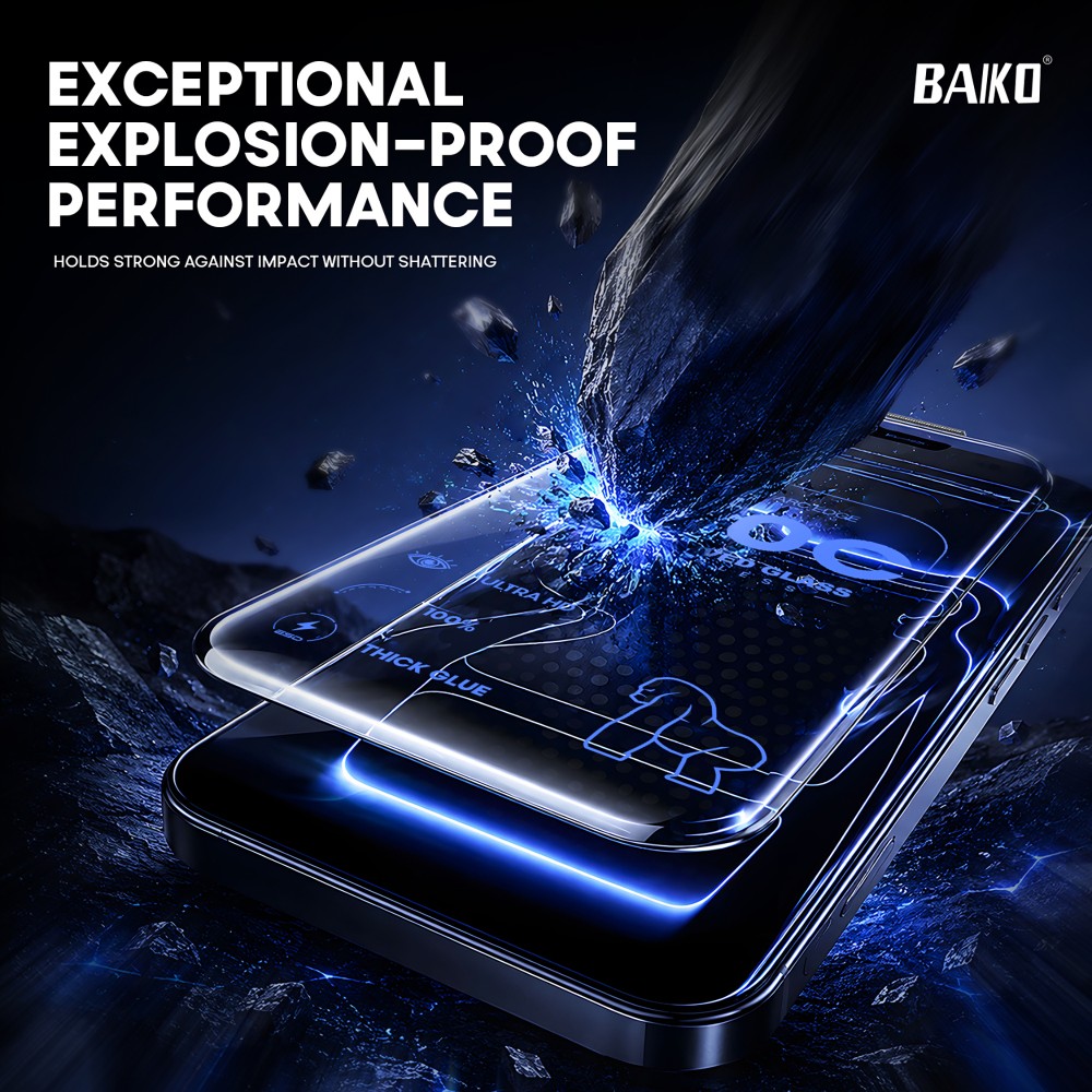 Photo num 4 - IPHONE 18 PRO MAX - TEMPERED GLASS 300C Photo num 4 - IPHONE 18 PRO MAX - TEMPERED GLASS 300C