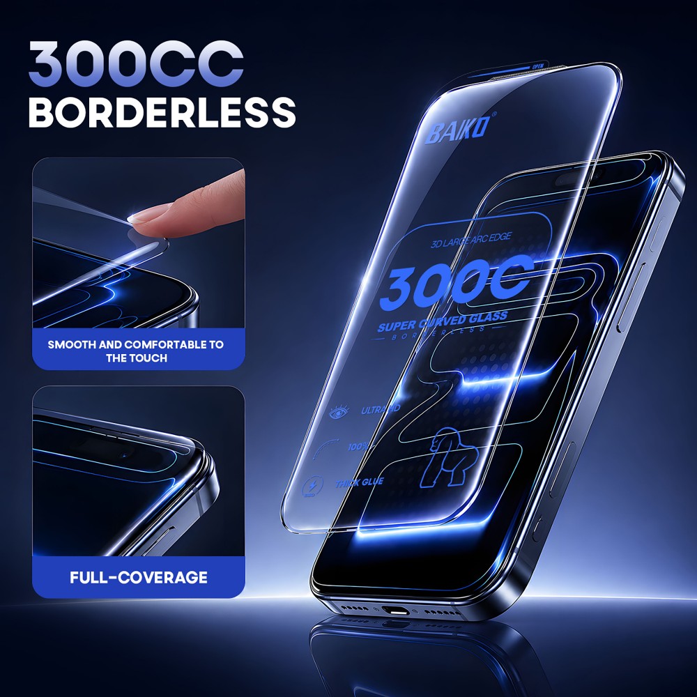Photo num 3 - IPHONE 18 PRO MAX - TEMPERED GLASS 300C Photo num 3 - IPHONE 18 PRO MAX - TEMPERED GLASS 300C
