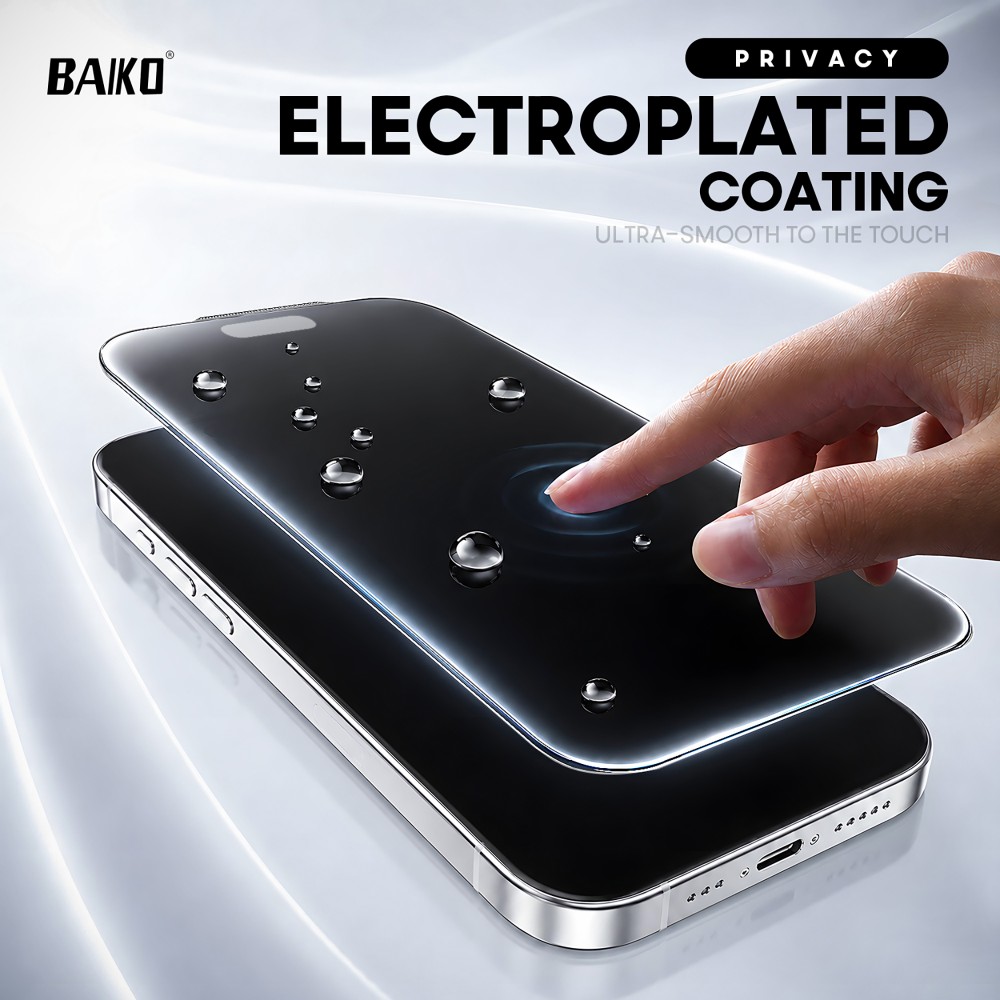 Photo num 4 - IPHONE 18 PRO - TEMPERED GLASS 300C PRIVACY Photo num 4 - IPHONE 18 PRO - TEMPERED GLASS 300C PRIVACY