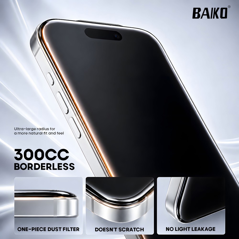 Photo num 3 - IPHONE 18 PRO - TEMPERED GLASS 300C PRIVACY Photo num 3 - IPHONE 18 PRO - TEMPERED GLASS 300C PRIVACY