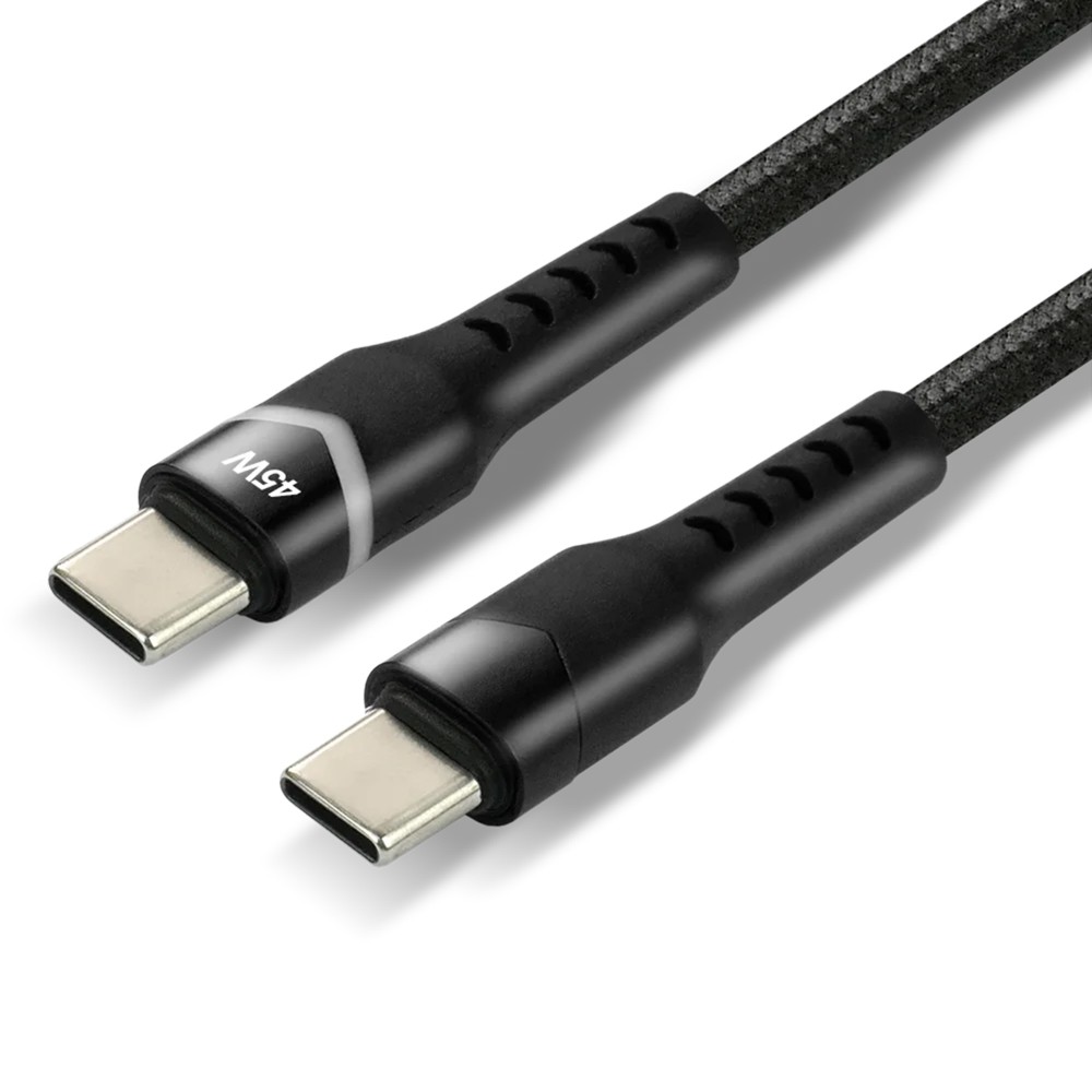 Photo num 2 - CABLE USB-C TO USB-C 2.25A 45W 3M EVERACTIVE CBB-3PDR BLACK Photo num 2 - CABLE USB-C TO USB-C 2.25A 45W 3M EVERACTIVE CBB-3PDR BLACK