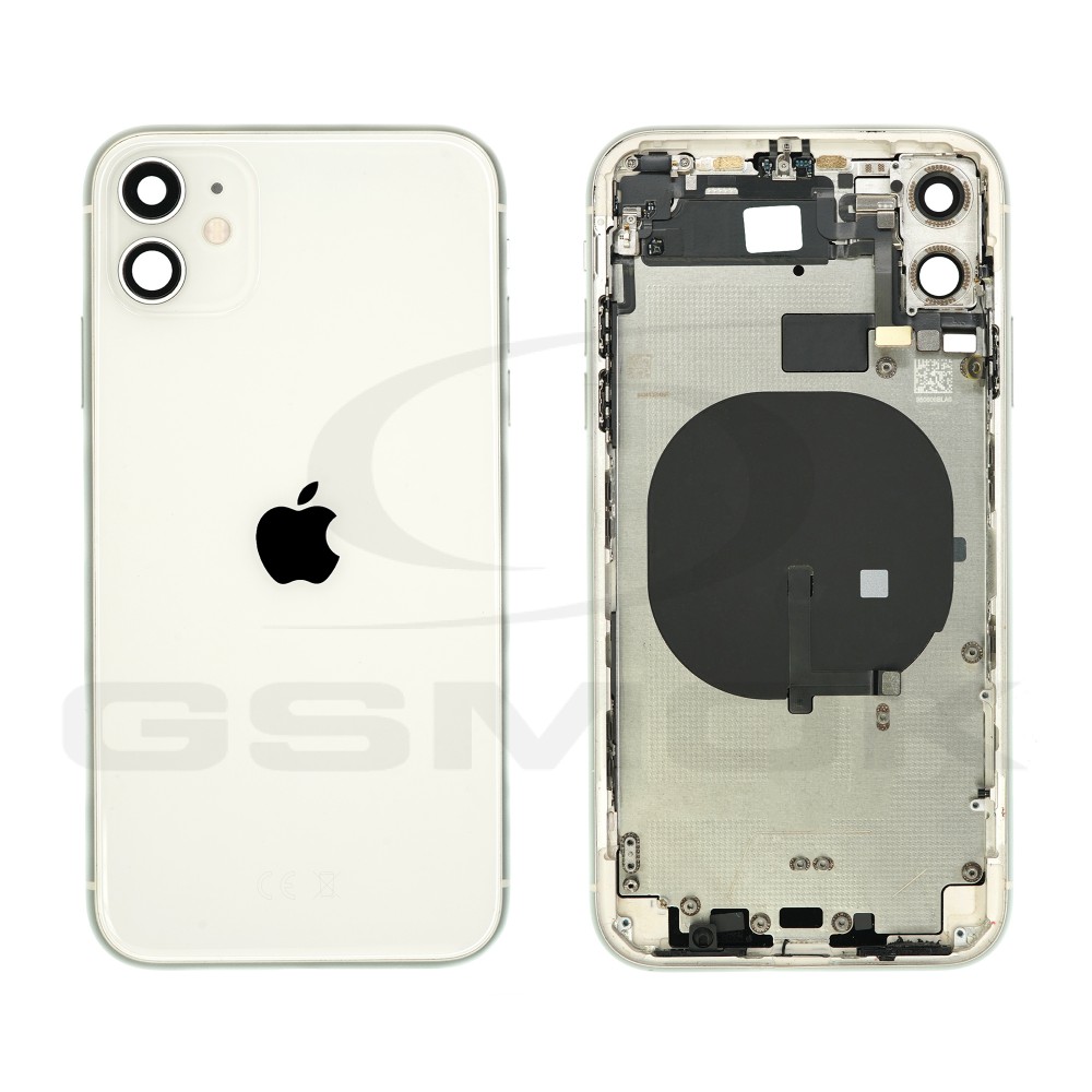BATTERY COVER HOUSING APPLE IPHONE 11 WHITE PULLED GRADE A