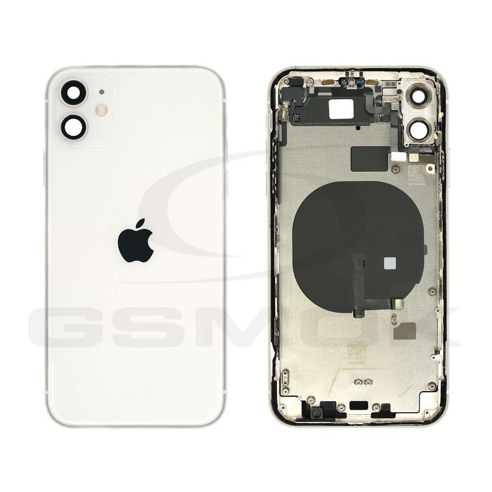 BATTERY COVER HOUSING APPLE IPHONE 11 WHITE PULLED GRADE B