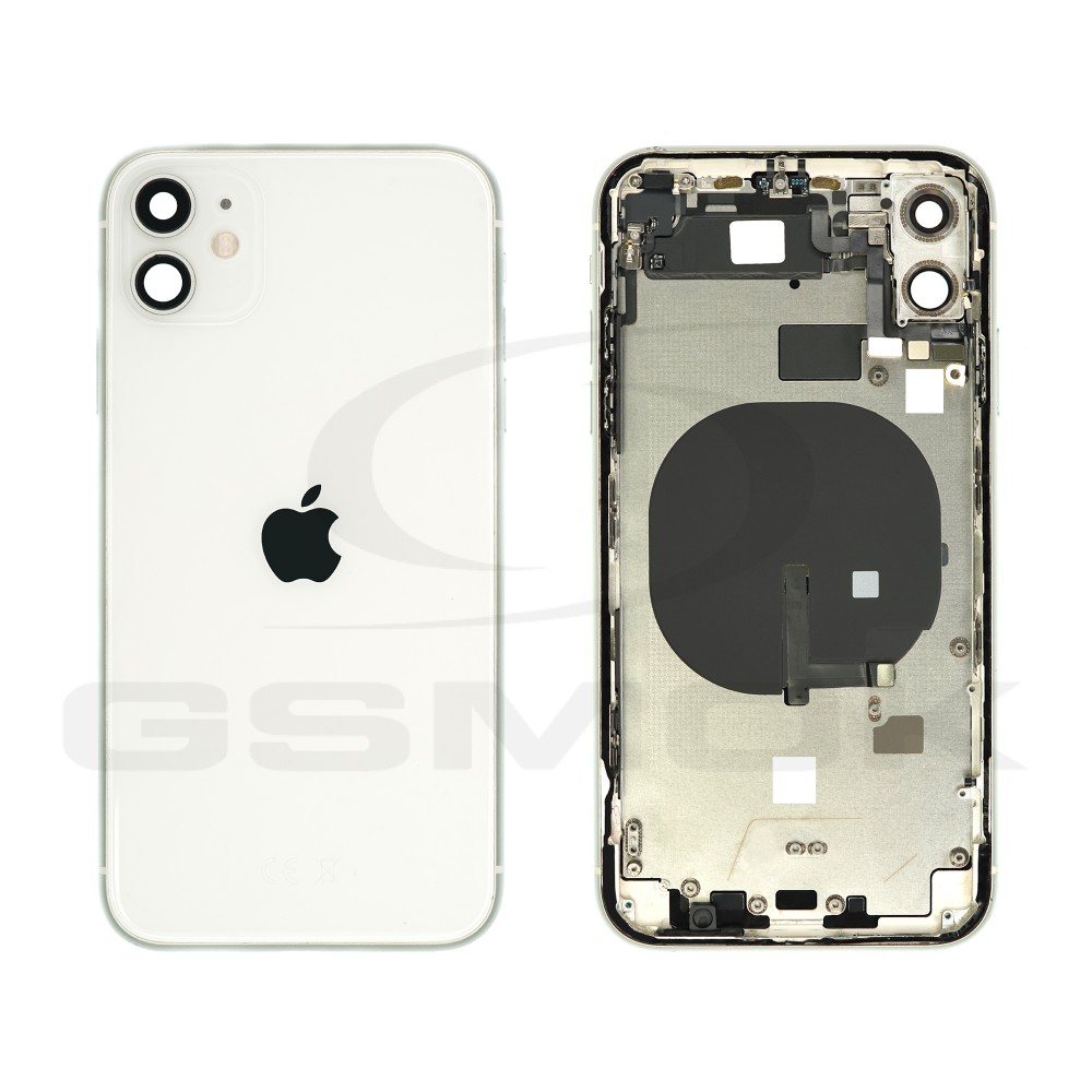 Photo num 1 - BATTERY COVER HOUSING APPLE IPHONE 11 WHITE PULLED GRADE B Photo num 1 - BATTERY COVER HOUSING APPLE IPHONE 11 WHITE PULLED GRADE B