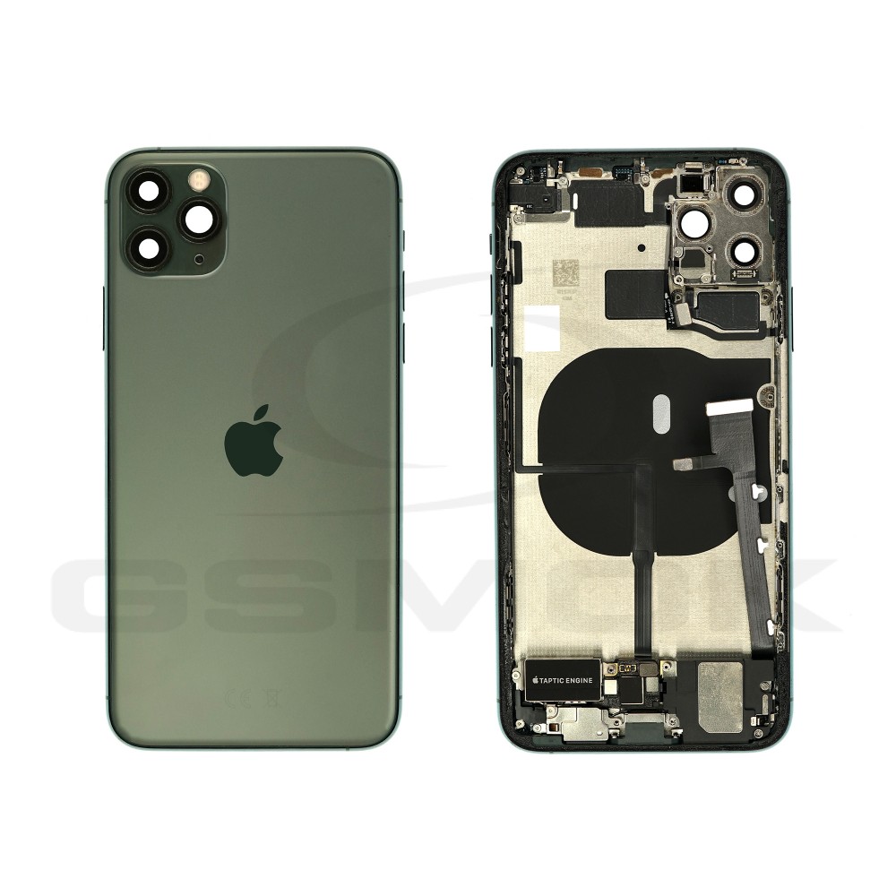 Photo num 1 - BATTERY COVER HOUSING APPLE IPHONE 11 PRO MAX GREEN PULLED GRADE A Photo num 1 - BATTERY COVER HOUSING APPLE IPHONE 11 PRO MAX GREEN PULLED GRADE A
