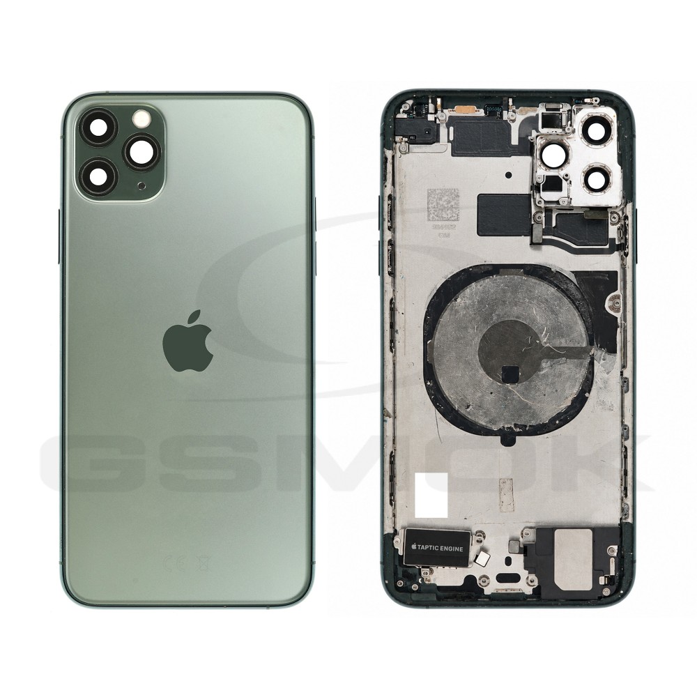 Photo num 1 - BATTERY COVER HOUSING APPLE IPHONE 11 PRO MAX GREEN PULLED GRADE B Photo num 1 - BATTERY COVER HOUSING APPLE IPHONE 11 PRO MAX GREEN PULLED GRADE B