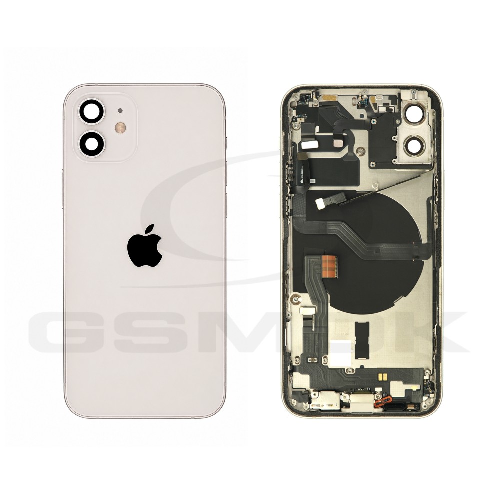 Photo num 1 - BATTERY COVER HOUSING APPLE IPHONE 12 WHITE PULLED GRADE A Photo num 1 - BATTERY COVER HOUSING APPLE IPHONE 12 WHITE PULLED GRADE A
