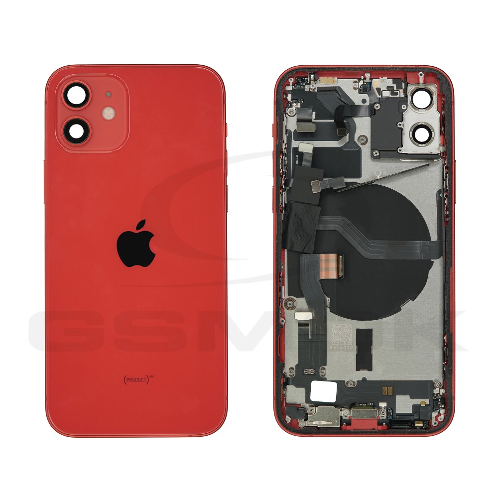 Photo num 1 - BATTERY COVER HOUSING APPLE IPHONE 12 RED PULLED GRADE A Photo num 1 - BATTERY COVER HOUSING APPLE IPHONE 12 RED PULLED GRADE A