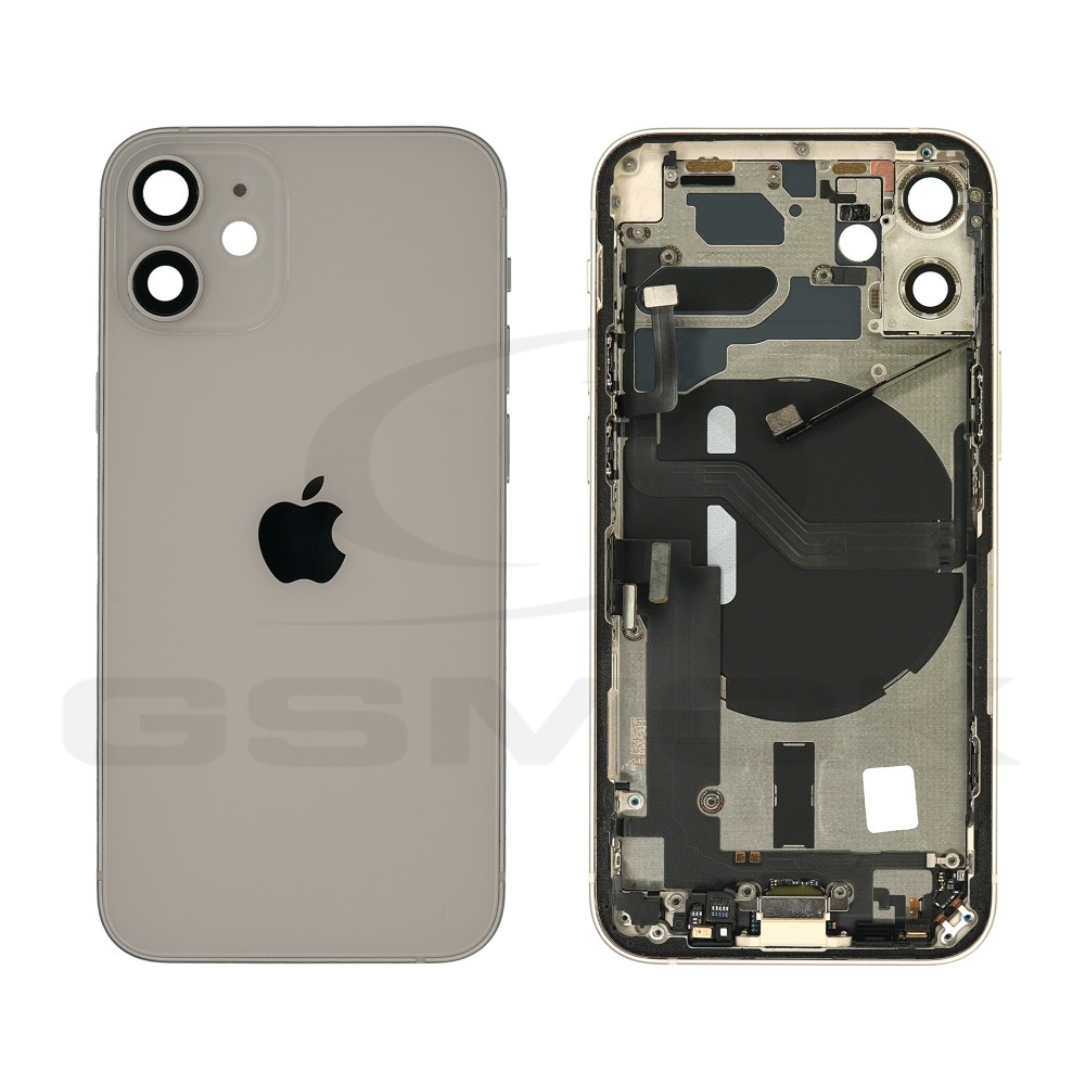 Photo num 1 - BATTERY COVER HOUSING APPLE IPHONE 12 MINI WHITE PULLED GRADE A Photo num 1 - BATTERY COVER HOUSING APPLE IPHONE 12 MINI WHITE PULLED GRADE A