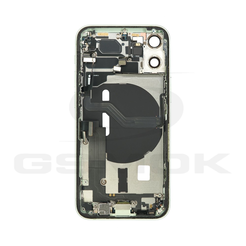 Photo num 2 - BATTERY COVER HOUSING APPLE IPHONE 12 MINI GREEN PULLED GRADE B Photo num 2 - BATTERY COVER HOUSING APPLE IPHONE 12 MINI GREEN PULLED GRADE B