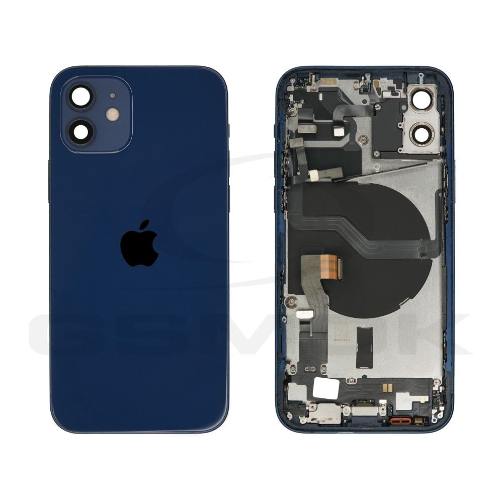 Photo num 1 - BATTERY COVER HOUSING APPLE IPHONE 12 BLUE PULLED GRADE A Photo num 1 - BATTERY COVER HOUSING APPLE IPHONE 12 BLUE PULLED GRADE A