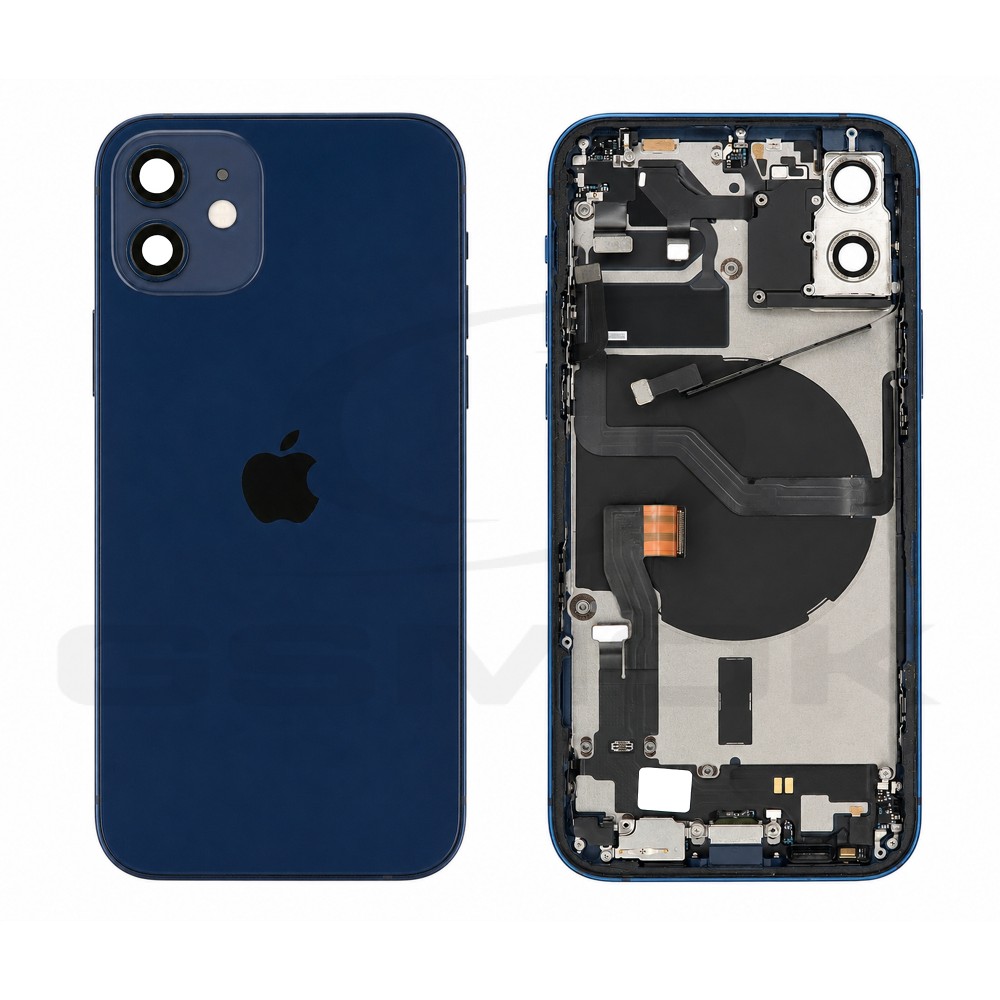 Photo num 1 - BATTERY COVER HOUSING APPLE IPHONE 12 BLUE PULLED GRADE C Photo num 1 - BATTERY COVER HOUSING APPLE IPHONE 12 BLUE PULLED GRADE C
