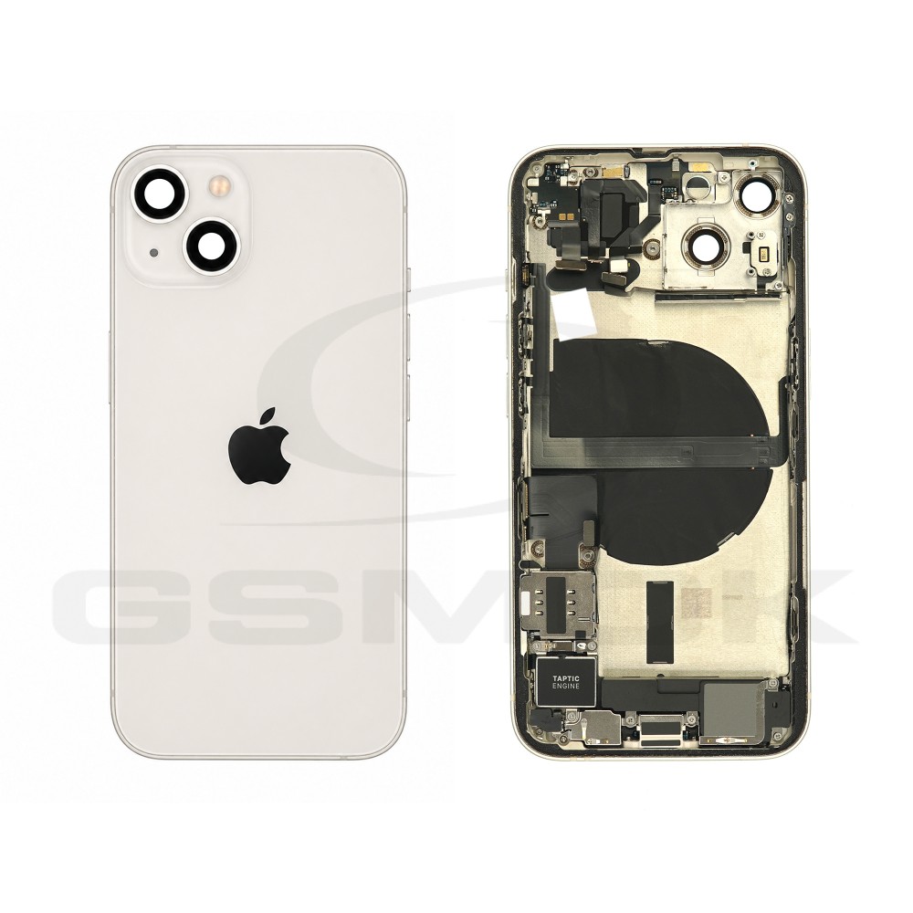 Photo num 1 - BATTERY COVER HOUSING APPLE IPHONE 13 WHITE PULLED GRADE A Photo num 1 - BATTERY COVER HOUSING APPLE IPHONE 13 WHITE PULLED GRADE A