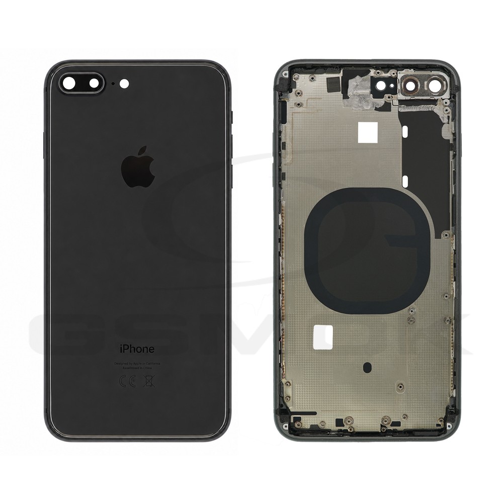 Photo num 1 - BATTERY COVER HOUSING APPLE IPHONE 8 PLUS BLACK PULLED GRADE B Photo num 1 - BATTERY COVER HOUSING APPLE IPHONE 8 PLUS BLACK PULLED GRADE B