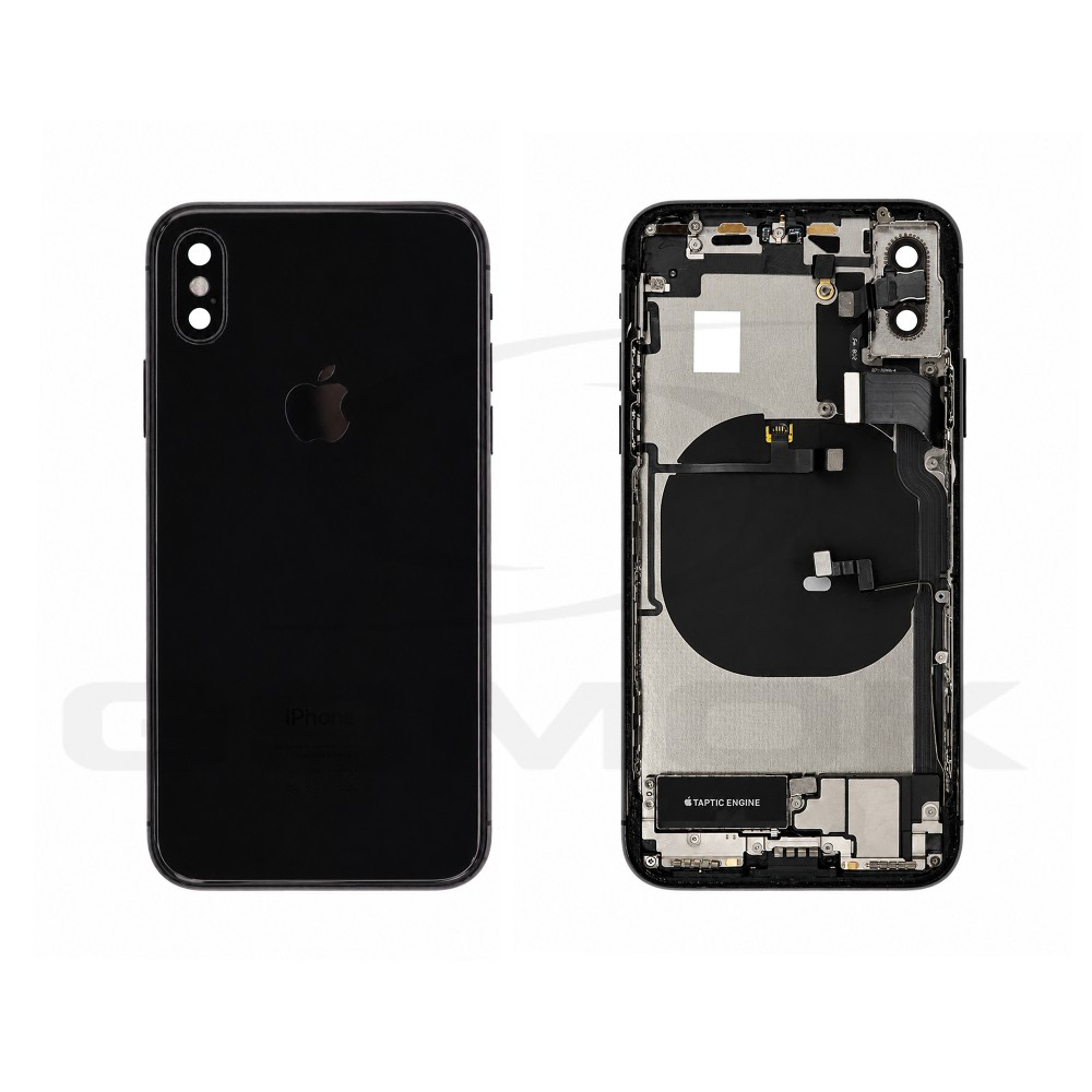 Photo num 1 - BATTERY COVER HOUSING APPLE IPHONE X BLACK PULLED GRADE A Photo num 1 - BATTERY COVER HOUSING APPLE IPHONE X BLACK PULLED GRADE A