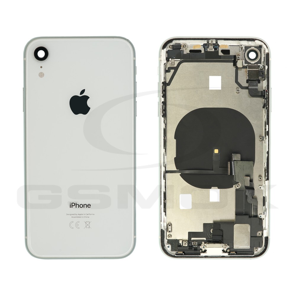 BATTERY COVER HOUSING APPLE IPHONE XR WHITE PULLED GRADE B