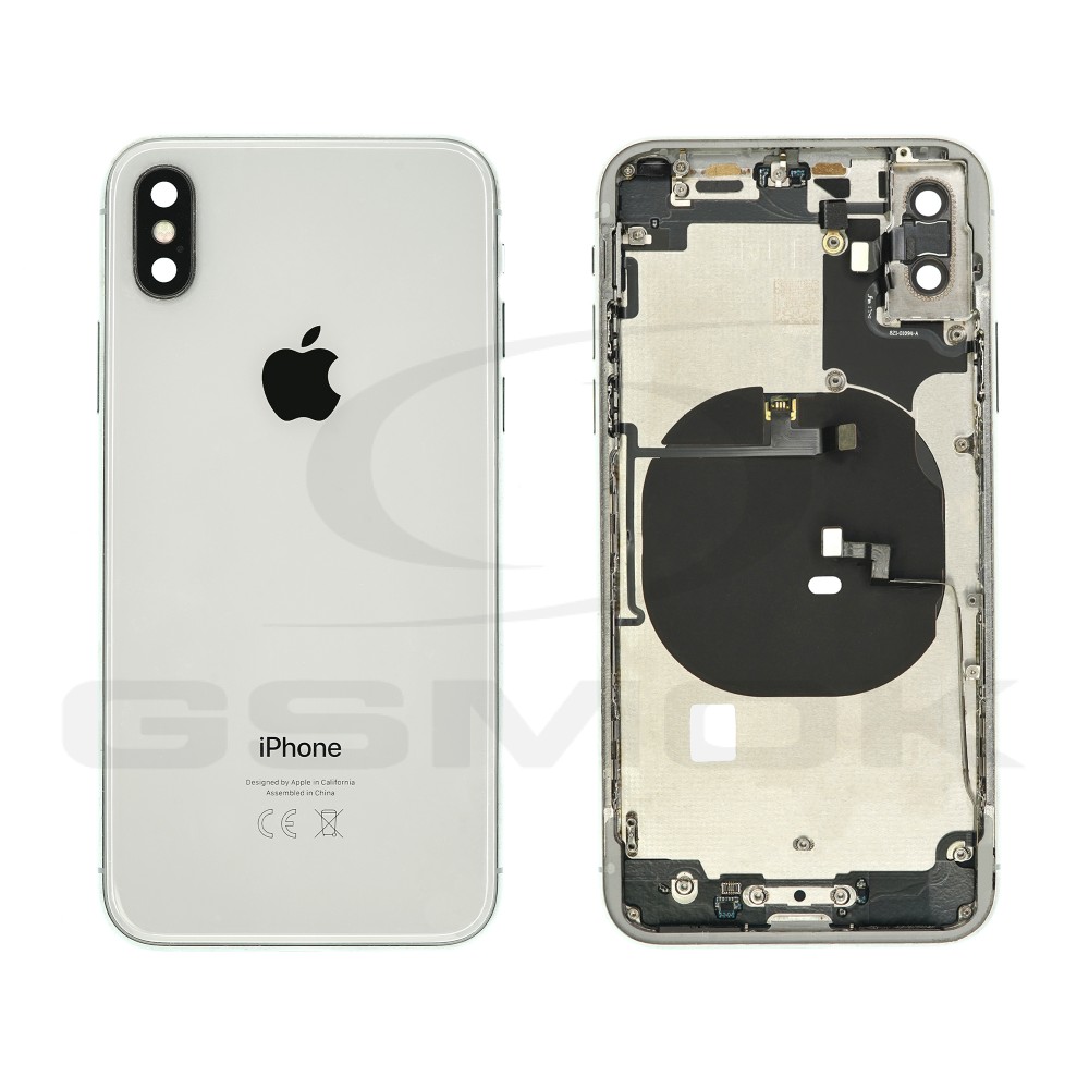 Photo num 1 - BATTERY COVER HOUSING APPLE IPHONE XS WHITE PULLED GRADE B Photo num 1 - BATTERY COVER HOUSING APPLE IPHONE XS WHITE PULLED GRADE B