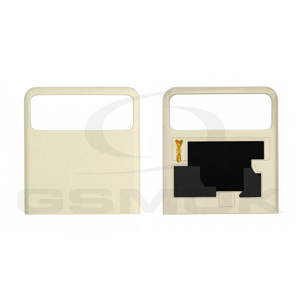 BATTERY COVER HOUSING MOTOROLA RAZR 40 5L98C22849 CREME ORIGINAL SERVICE PACK