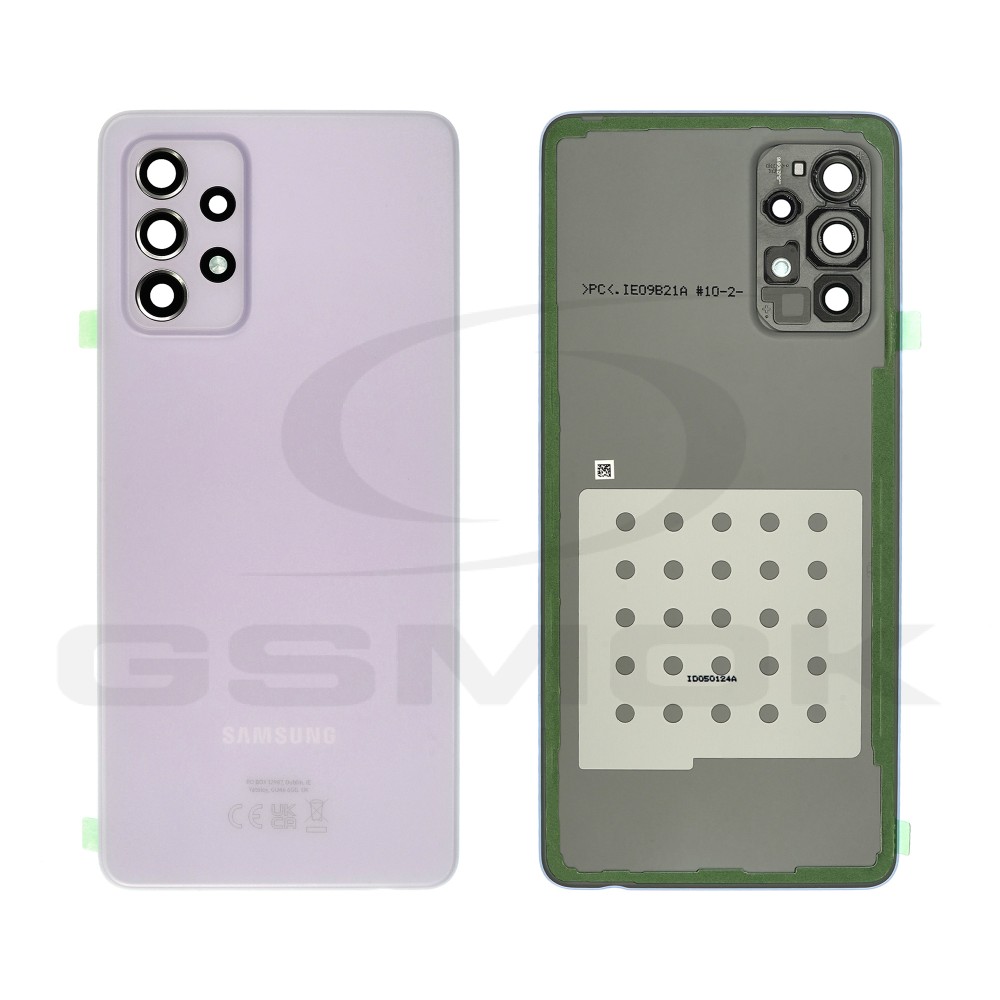BATTERY COVER HOUSING SAMSUNG A725 GALAXY A72 VIOLET GH82-25448C GH82-25449C ORIGINAL SERVICE PACK