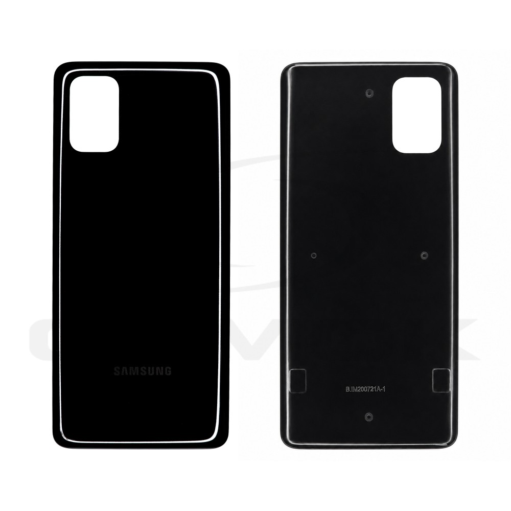 BATTERY COVER HOUSING SAMSUNG M515 GALAXY M51 BLACK WITHOUT CAMERA LENS GH98-46142A ORIGINAL SERVICE PACK