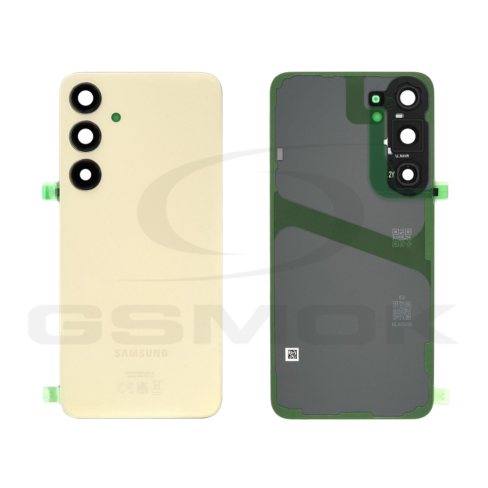 BATTERY COVER HOUSING SAMSUNG S926 GALAXY S24 PLUS YELLOW GH82-33275D ORIGINAL SERVICE PACK