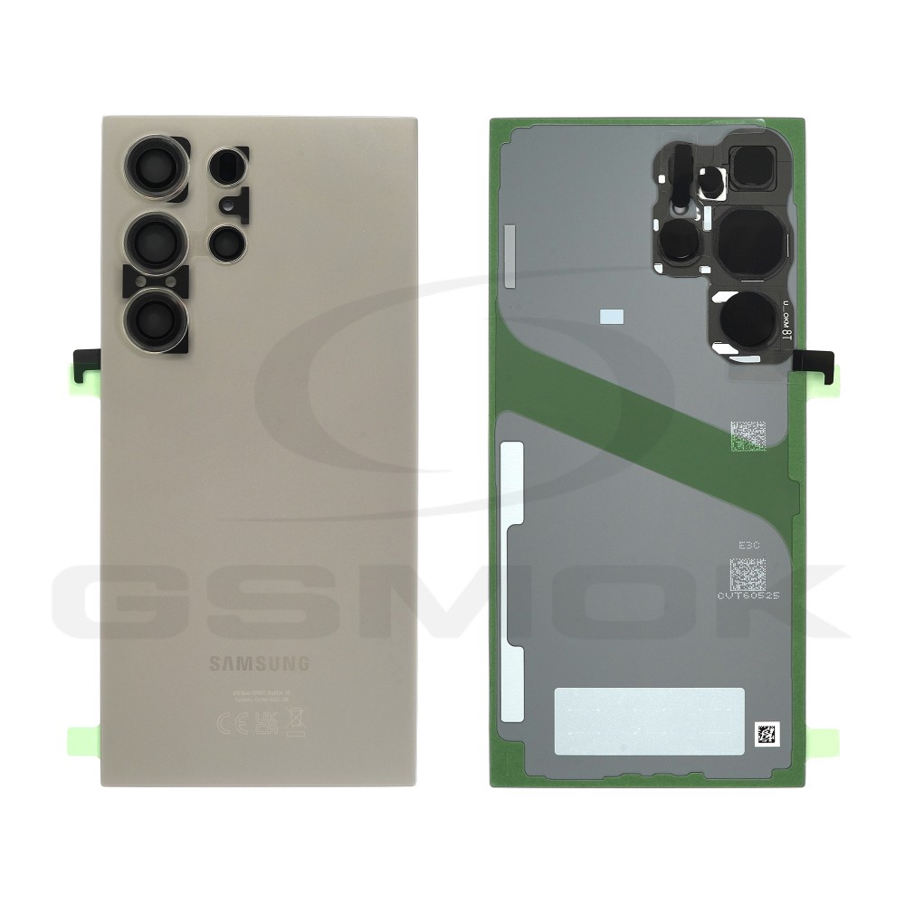 Photo num 1 - BATTERY COVER HOUSING SAMSUNG S928 GALAXY S24 ULTRA GRAY GH82-33349A ORIGINAL SERVICE PACK Photo num 1 - BATTERY COVER HOUSING SAMSUNG S928 GALAXY S24 ULTRA GRAY GH82-33349A ORIGINAL SERVICE PACK
