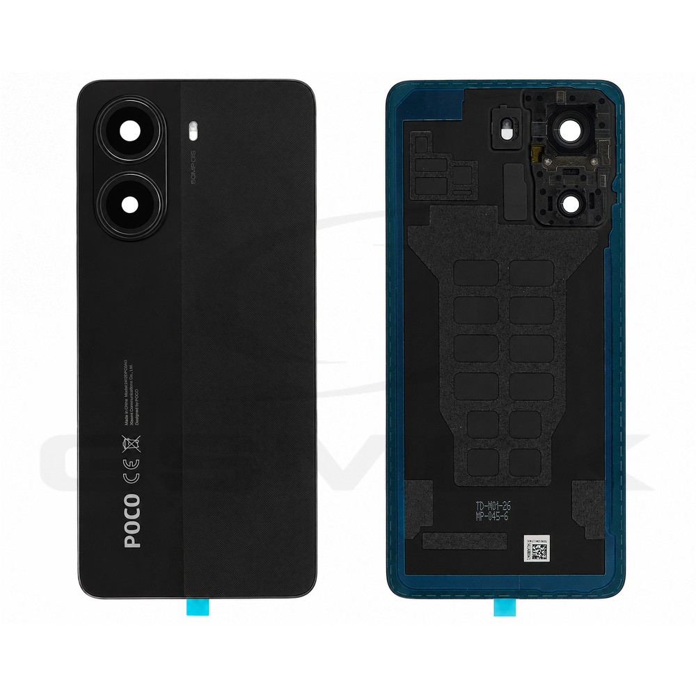 BATTERY COVER HOUSING XIAOMI POCO X7 PRO 5G BLACK 56003000O1000 ORIGINAL SERVICE PACK