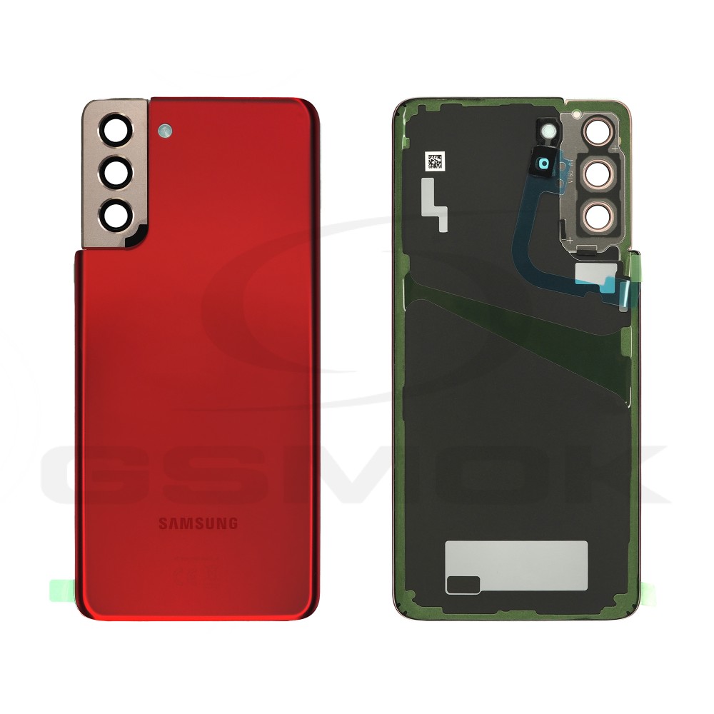 Photo num 1 - BATTERY COVER SAMSUNG G996 GALAXY S21 PLUS RED GH82-24505G ORIGINAL SERVICE PACK Photo num 1 - BATTERY COVER SAMSUNG G996 GALAXY S21 PLUS RED GH82-24505G ORIGINAL SERVICE PACK