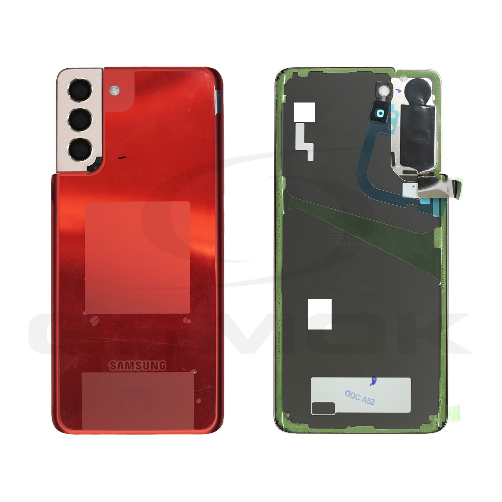 OUTLET BATTERY COVER SAMSUNG G996 GALAXY S21 PLUS RED GH82-24505G ORIGINAL SERVICE PACK